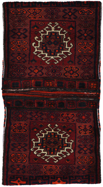 Jaf - Saddle Bag Tappeto Persiano 106x55