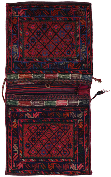 Jaf - Saddle Bag Tappeto Persiano 133x66