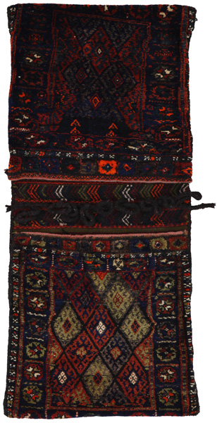 Jaf - Saddle Bag Tappeto Persiano 133x62