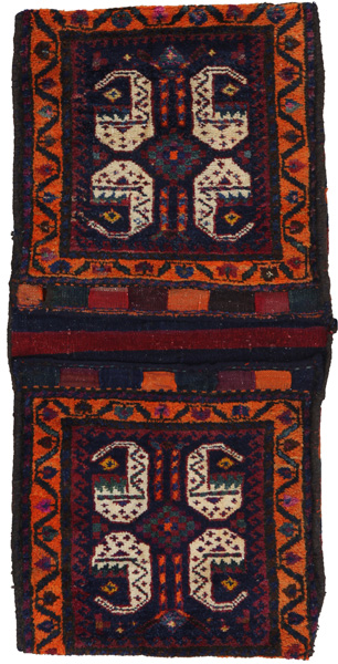 Jaf - Saddle Bag Tappeto Persiano 118x54