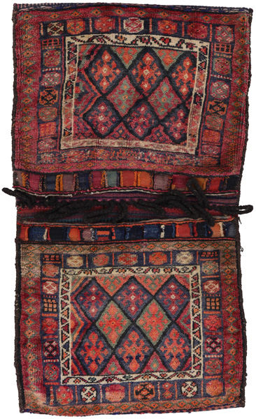Jaf - Saddle Bag Tappeto Persiano 146x78