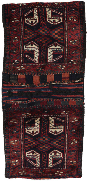 Jaf - Saddle Bag Tappeto Persiano 136x61