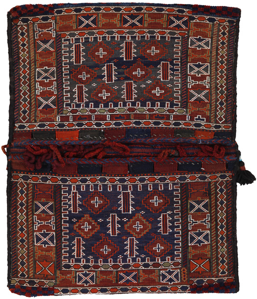 Jaf - Saddle Bag Tappeto Persiano 111x84