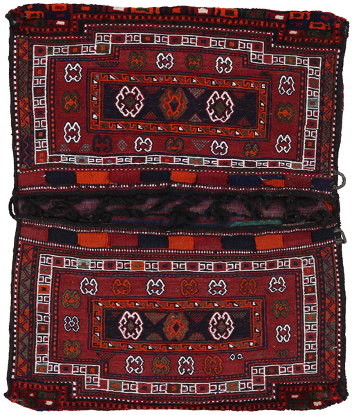 Jaf - Saddle Bag Tappeto Persiano 127x100