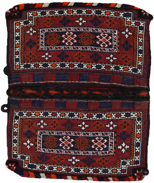 Jaf - Saddle Bag Tappeto Persiano 133x102