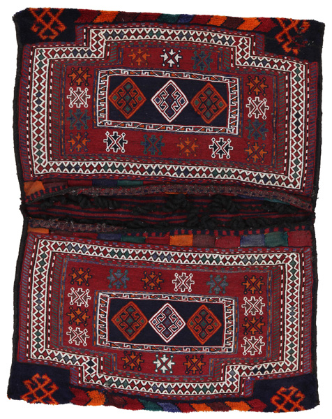 Jaf - Saddle Bag Tappeto Persiano 136x100