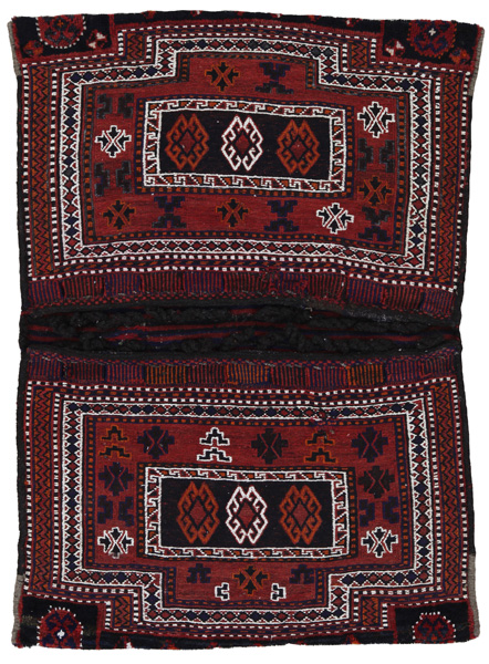 Jaf - Saddle Bag Tappeto Persiano 132x92