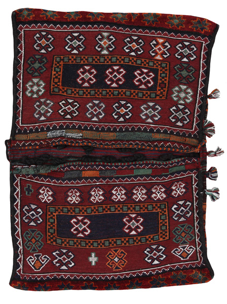 Jaf - Saddle Bag Tappeto Persiano 129x85