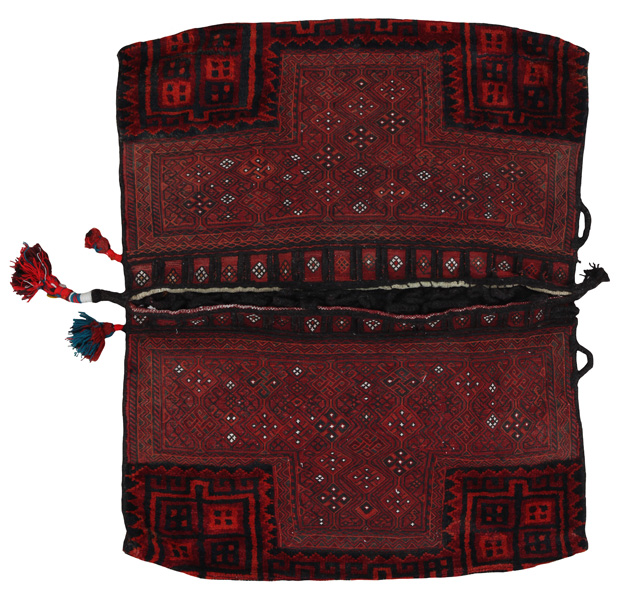 Bijar - Saddle Bag Tappeto Persiano 132x105