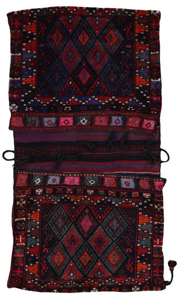 Jaf - Saddle Bag Tappeto Persiano 186x101