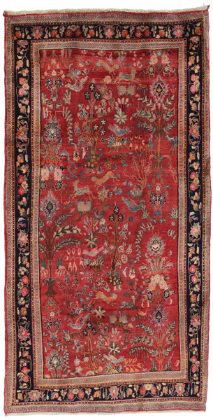 Jozan - Sarouk Tappeto Persiano 300x153