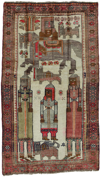 Bakhtiari - Qashqai Tappeto Persiano 200x113