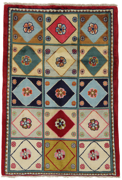 Gabbeh - Bakhtiari Tappeto Persiano 140x96