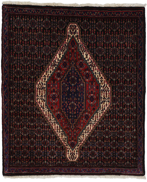 Senneh - Kurdi Tappeto Persiano 92x79