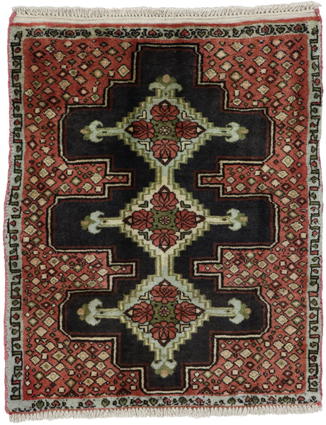 Senneh - Kurdi Tappeto Persiano 88x72
