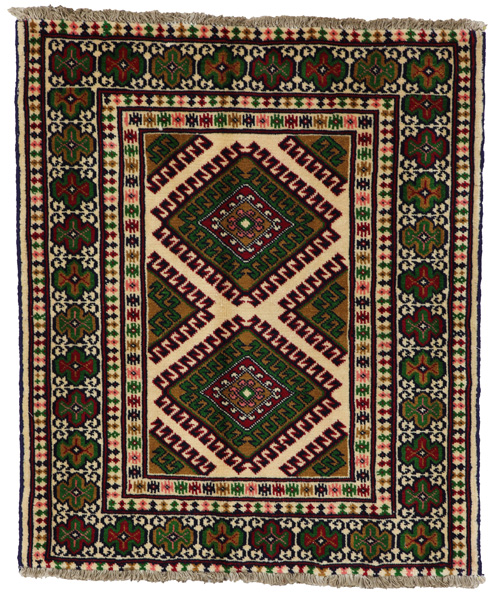 Koliai - Kurdi Tappeto Persiano 86x72