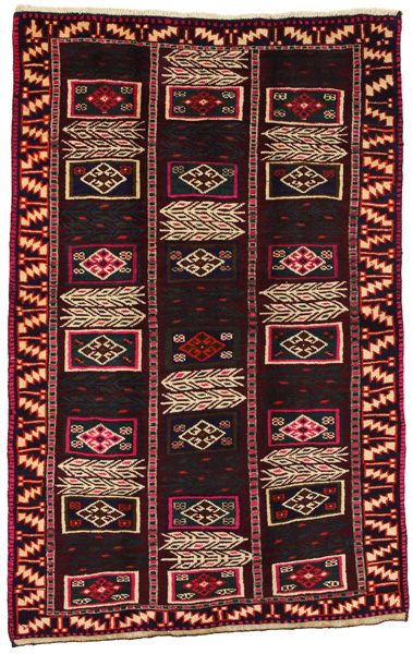 Qashqai - Gabbeh Tappeto Persiano 209x135