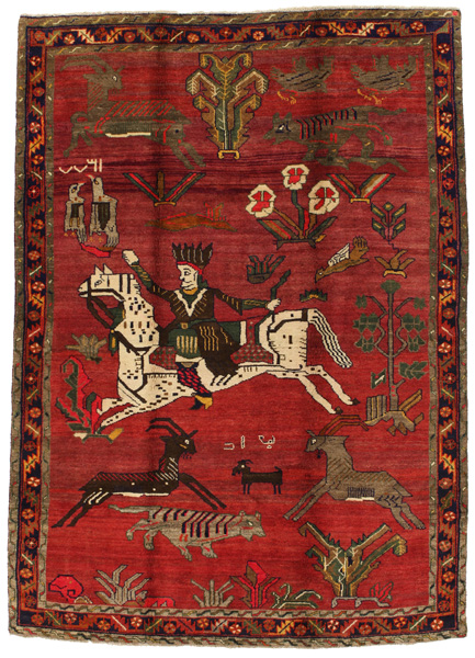 Bakhtiari - Qashqai Tappeto Persiano 234x169