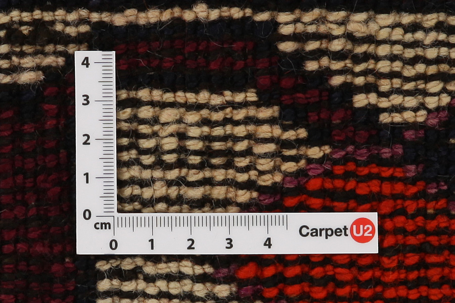 Bakhtiari - Qashqai Tappeto Persiano 441x148 - Immagine 3