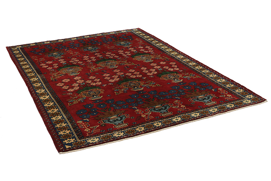 Afshar - Sirjan Tappeto Persiano 284x206 - Immagine 1