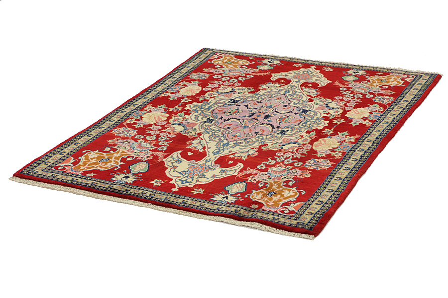 Isfahan Tappeto Persiano 188x132 - Immagine 2