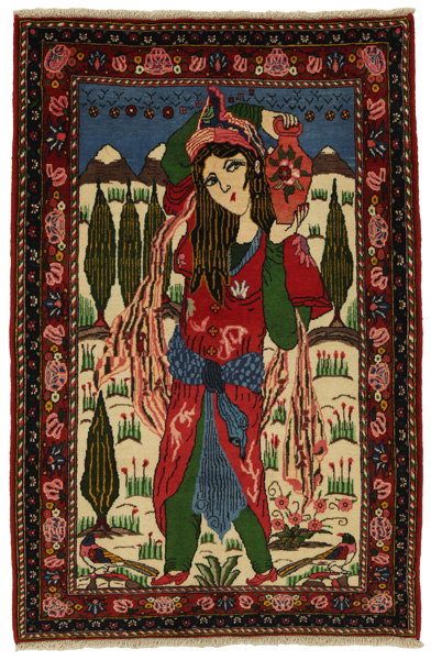 Bijar - Kurdi Tappeto Persiano 157x104