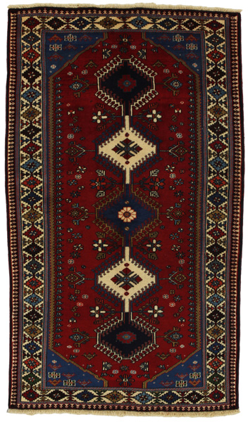 Yalameh - Qashqai Tappeto Persiano 200x116