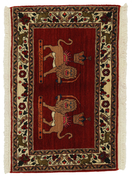 Bijar - Kurdi Tappeto Persiano 61x92