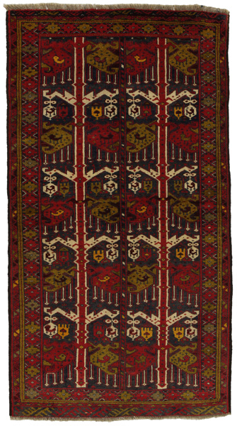 Bakhshayeh - Turkaman Tappeto Persiano 193x105