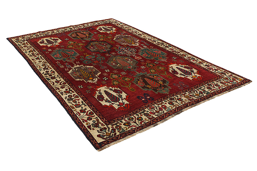 Qashqai - Sirjan Tappeto Persiano 306x208 - Immagine 1