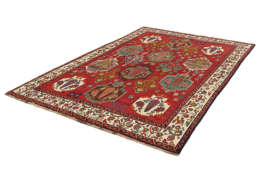 Qashqai - Sirjan Tappeto Persiano 306x208 - Immagine 2
