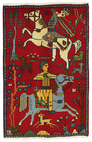 Bijar - Kurdi Tappeto Persiano 143x94