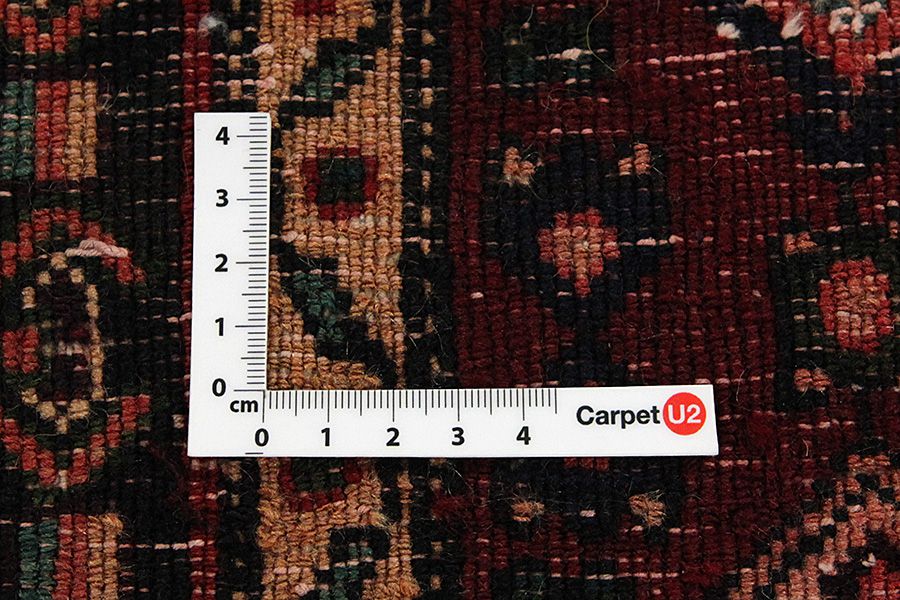 Senneh - Kurdi Tappeto Persiano 137x130 - Immagine 3