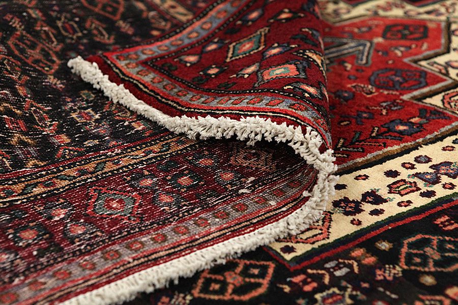 Senneh - Kurdi Tappeto Persiano 137x130 - Immagine 4