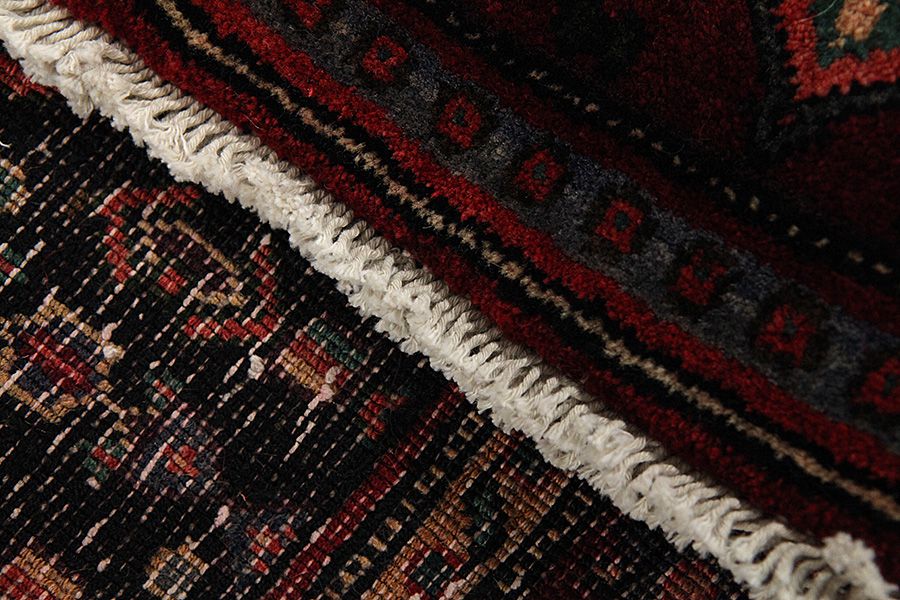 Senneh - Kurdi Tappeto Persiano 137x130 - Immagine 5