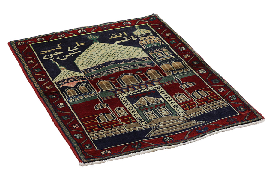 Bijar Tappeto Persiano 101x68 - Immagine 1