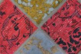 Vintage - Patchwork Tappeto Persiano 225x125 - Immagine 7