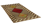 Gabbeh - Qashqai Tappeto Persiano 255x125 - Immagine 1