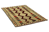 Gabbeh - Qashqai Tappeto Persiano 190x122 - Immagine 1
