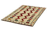 Gabbeh - Qashqai Tappeto Persiano 190x122 - Immagine 2