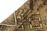 Gabbeh - Bakhtiari Tappeto Persiano 270x124 - Immagine 5
