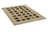 Gabbeh Tappeto Persiano 180x124 - Immagine 1