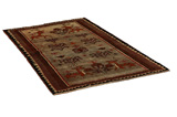 Gabbeh - Qashqai Tappeto Persiano 180x113 - Immagine 1