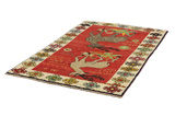 Gabbeh - Qashqai Tappeto Persiano 201x127 - Immagine 2