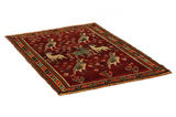 Gabbeh - Qashqai Tappeto Persiano 145x98 - Immagine 1
