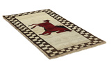 Gabbeh - Qashqai Tappeto Persiano 173x95 - Immagine 1