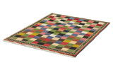 Gabbeh - Bakhtiari Tappeto Persiano 132x112 - Immagine 2
