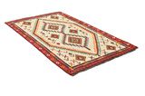 Qashqai - Gabbeh Tappeto Persiano 228x132 - Immagine 1