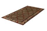 Gabbeh - Qashqai Tappeto Persiano 212x115 - Immagine 2