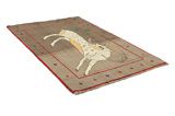 Gabbeh - Qashqai Tappeto Persiano 230x153 - Immagine 1